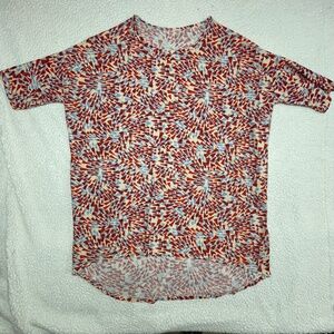 Women’s Large, LuLaRoe,  Red/White/Blue Tunic Top